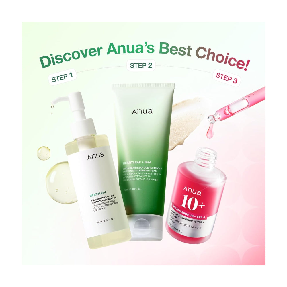 ANUA 3-Step Glass Skin Beginner Set