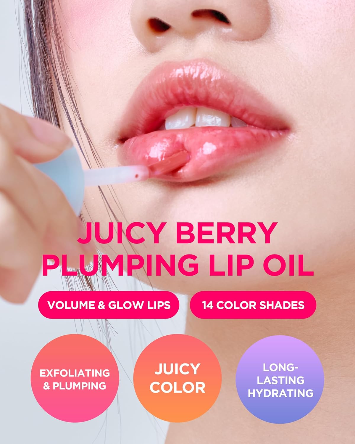 TOCOBO Juicy Berry Plumping Lip Oil 05 Rosy Girl
