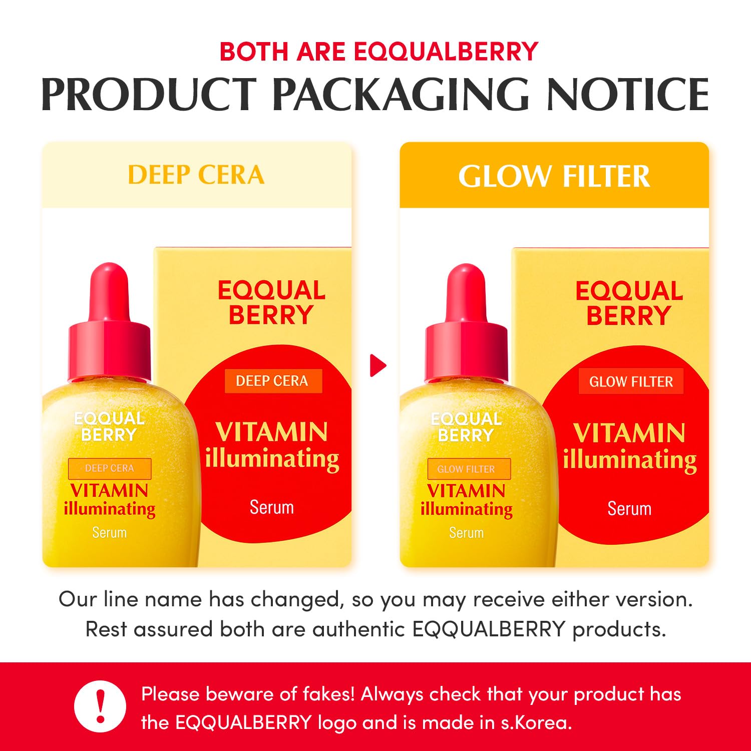 EQQUALBERRY Vitamin Illuminating Serum - 30ml