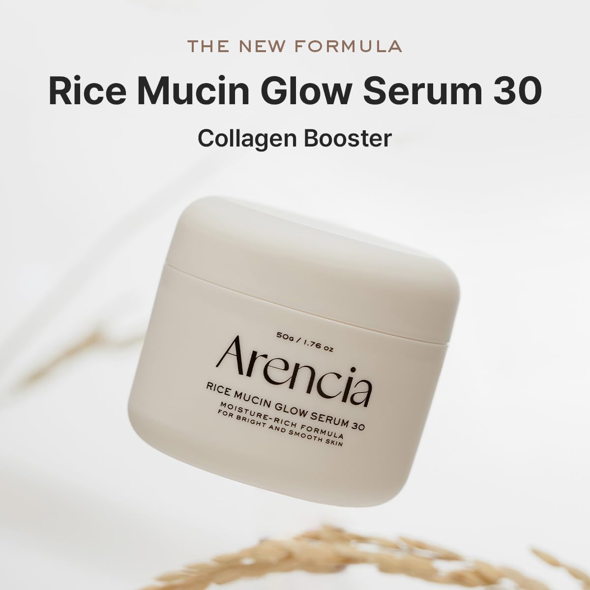 Arencia Rice Mucin Overnight Glow Face Mask Serum
