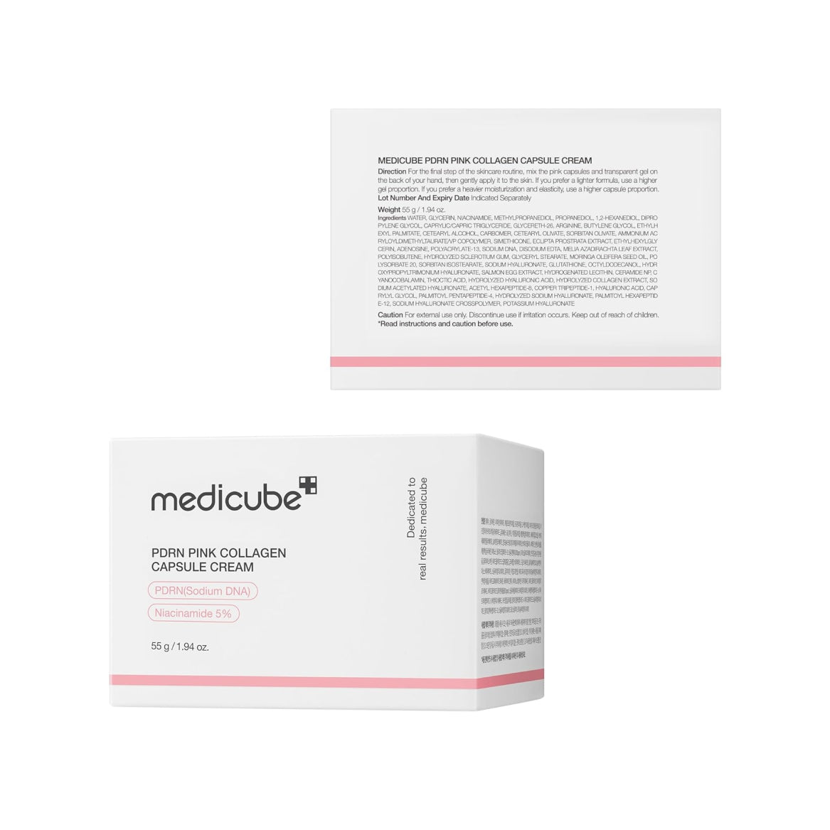 MEDICUBE Salmon DNA PDRN Pink Collagen Capsule Cream