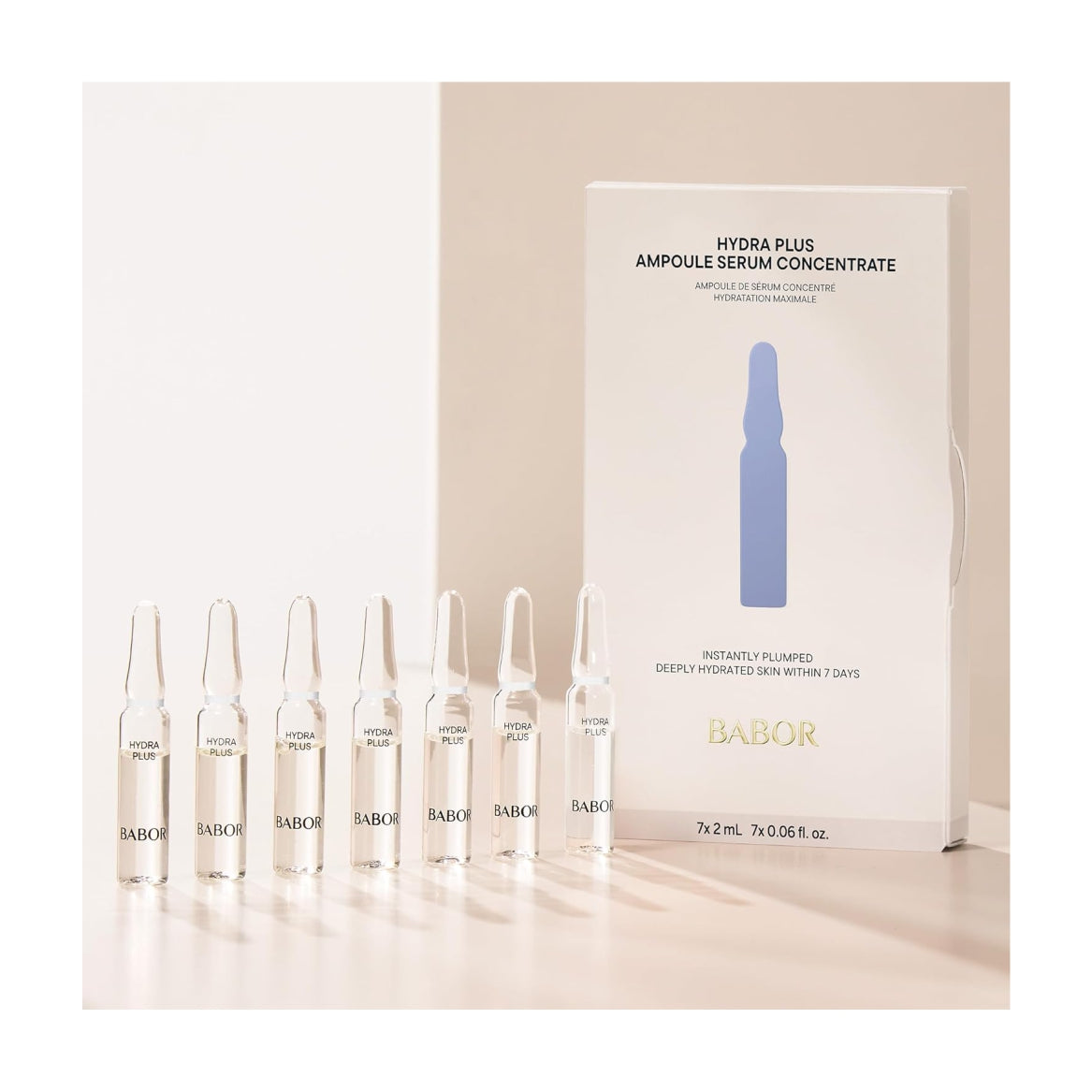BABOR Hydra Plus Ampoule Concentrate, Moisturizing Skincare Capsule