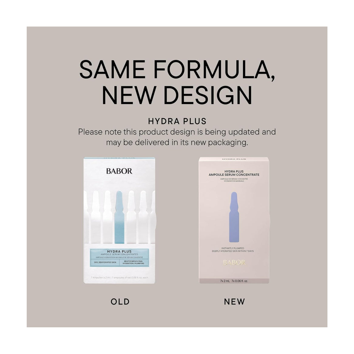 BABOR Hydra Plus Ampoule Concentrate, Moisturizing Skincare Capsule