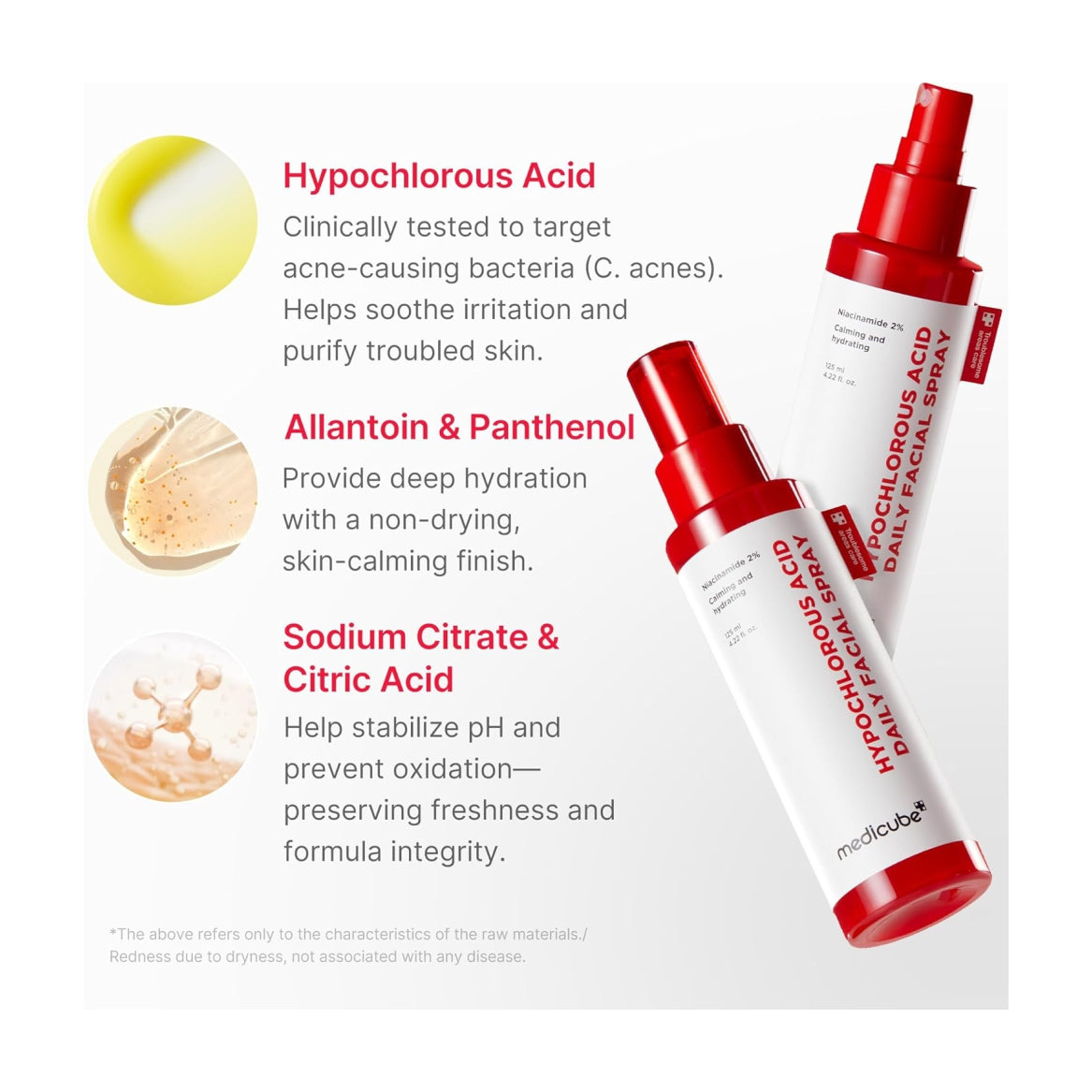 MEDICUBE Power Soothing Spray - 125 ml