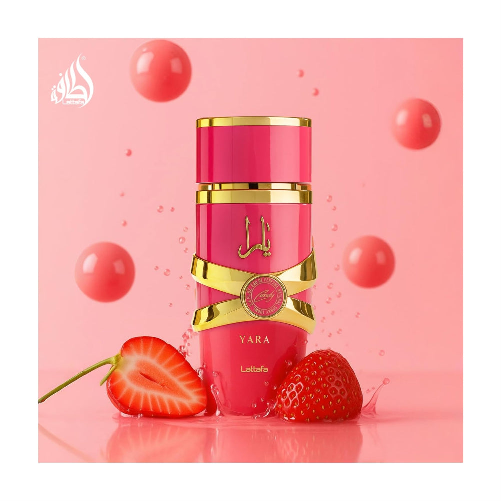 Lattafa Yara Candy, Eau de Parfum Long-Lasting Fragrance for Women - 100 ml