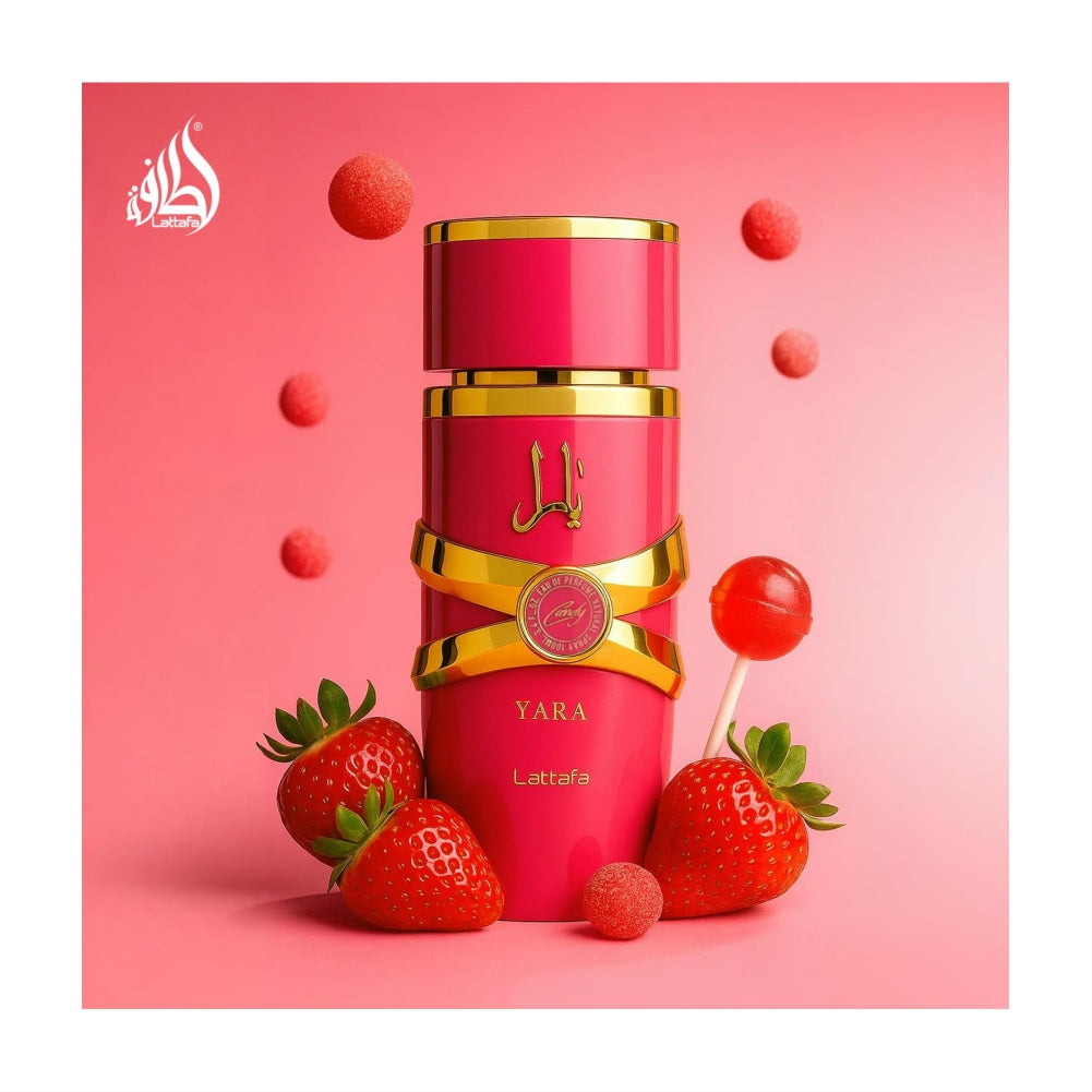 Lattafa Yara Candy, Eau de Parfum Long-Lasting Fragrance for Women - 100 ml