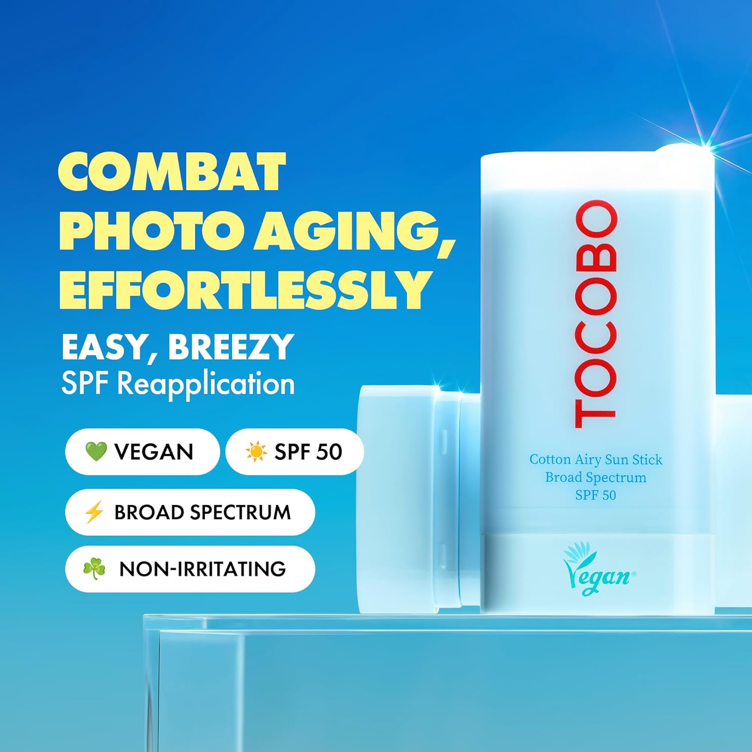 TOCOBO Cotton Airy Sun Stick SPF 50