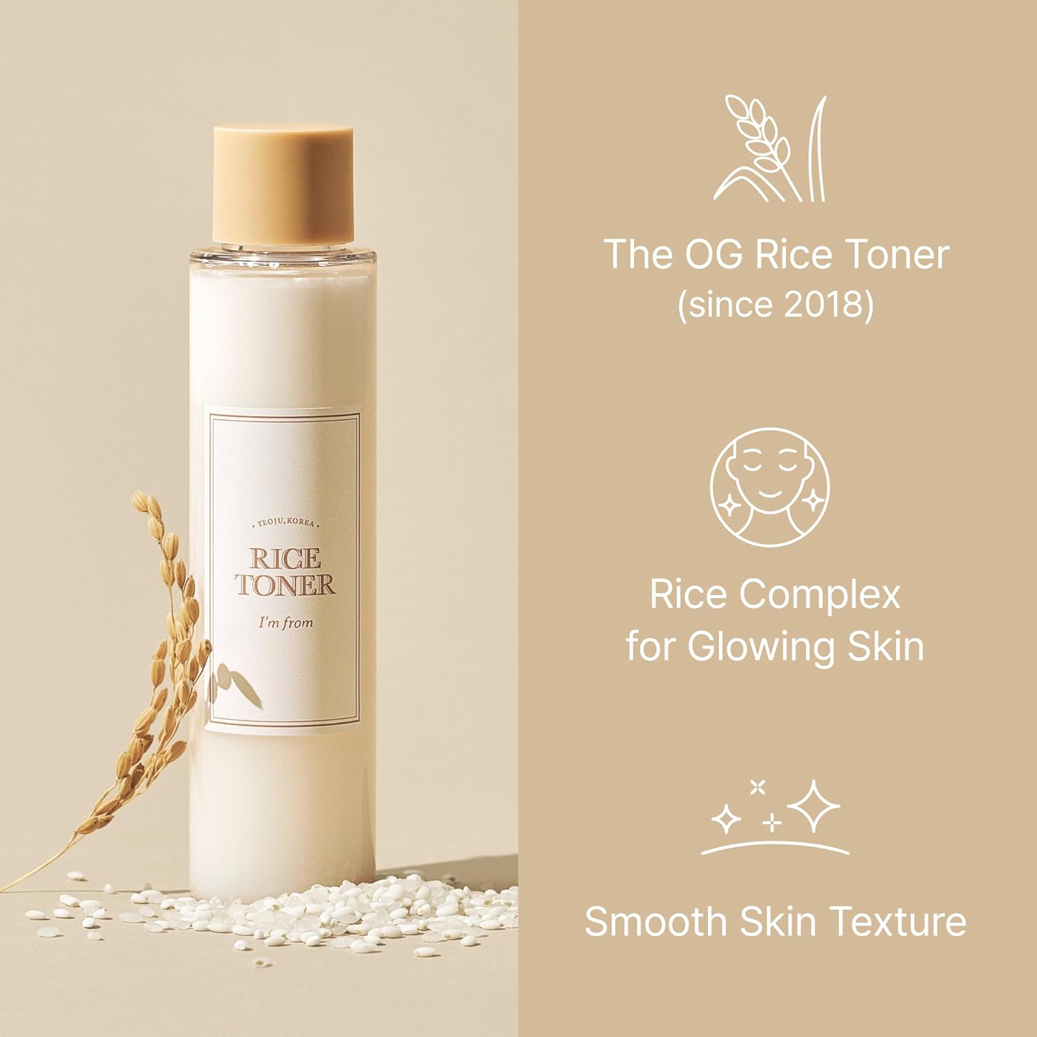 I'm From Miniature of Rice Toner - 30ml