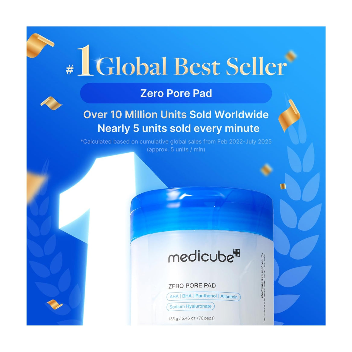 MEDICUBE Zero Pore Pads - 155 g