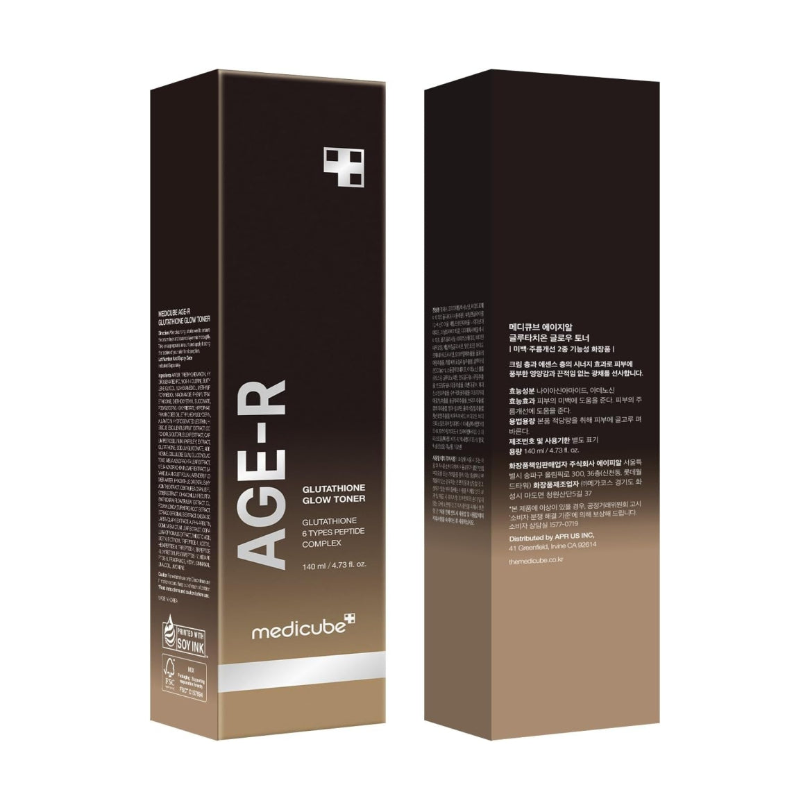 MEDICUBE Age-R Glutathione Glow Milky Toner
