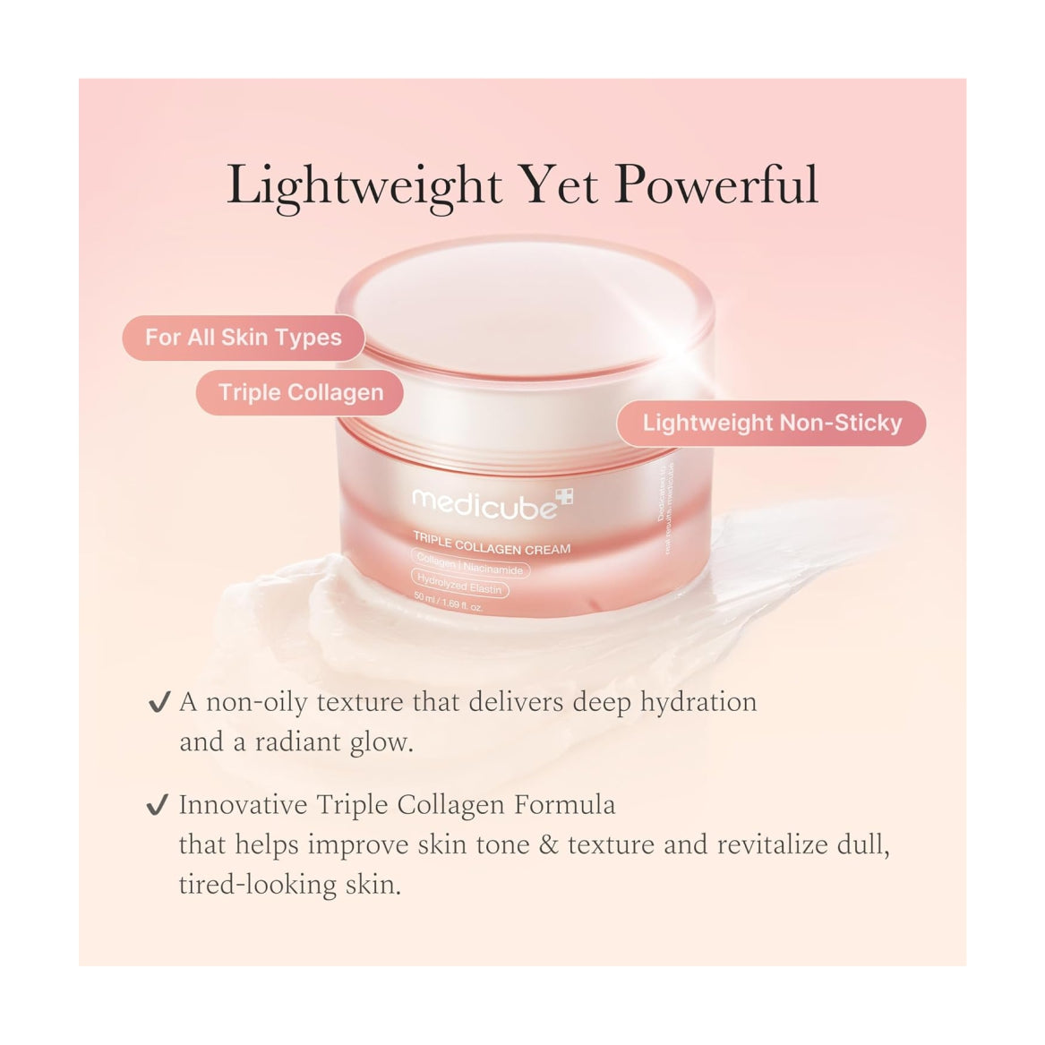 MEDICUBE Collagen Swirl Duo Cream for Glowing