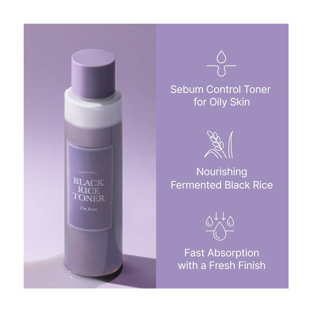 I'm from Black Rice Toner for Oily Skin - 150ml
