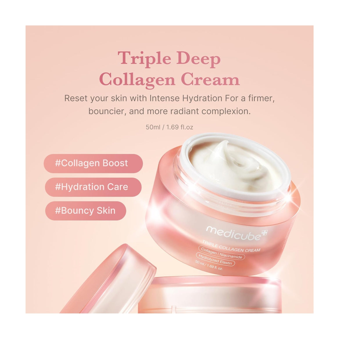MEDICUBE Collagen Swirl Duo Cream for Glowing