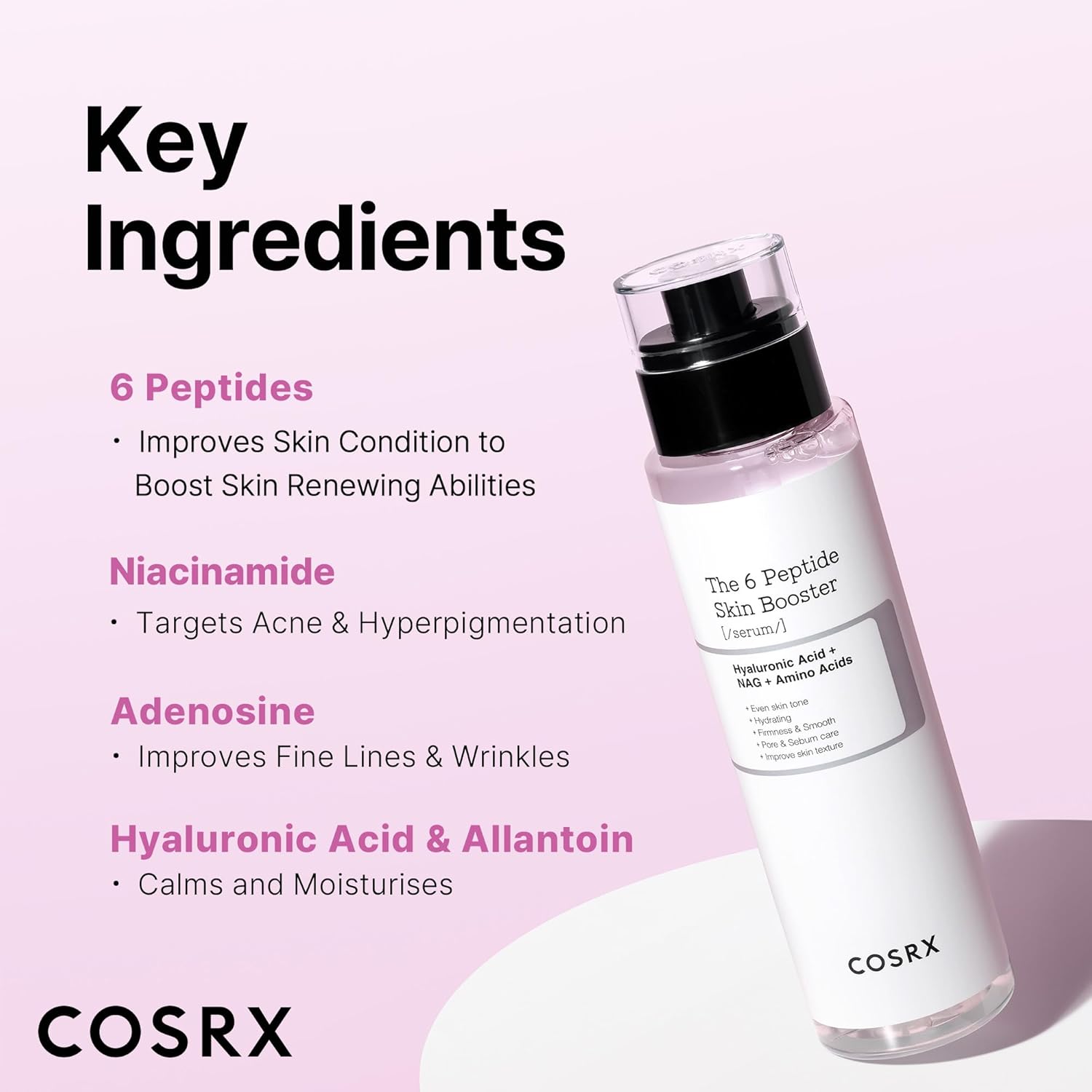COSRX 6 Peptide Collagen Booster Toner - 150ml