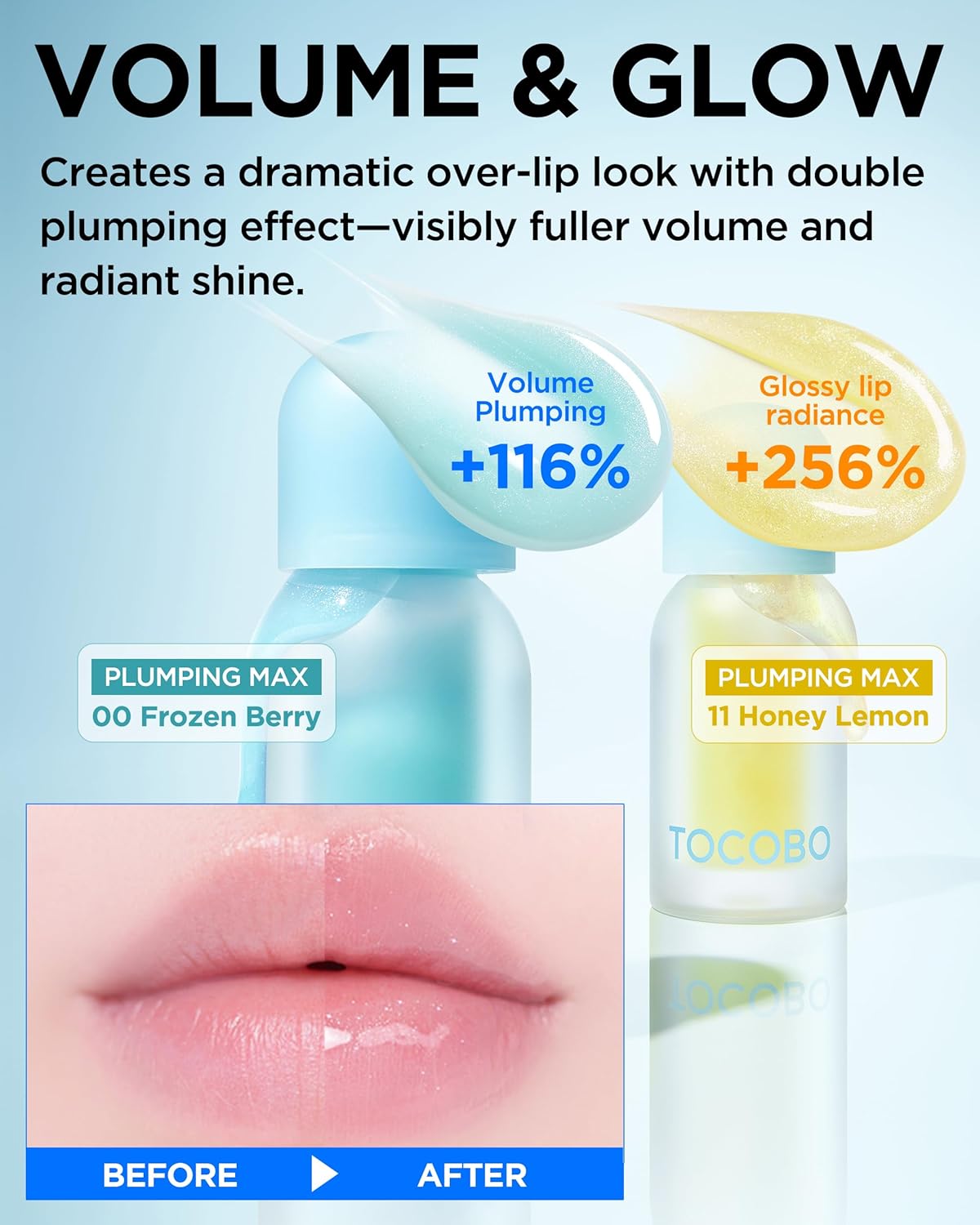 TOCOBO Juicy Berry Plumping Lip Oil Glam Max 00 Frozen Berry