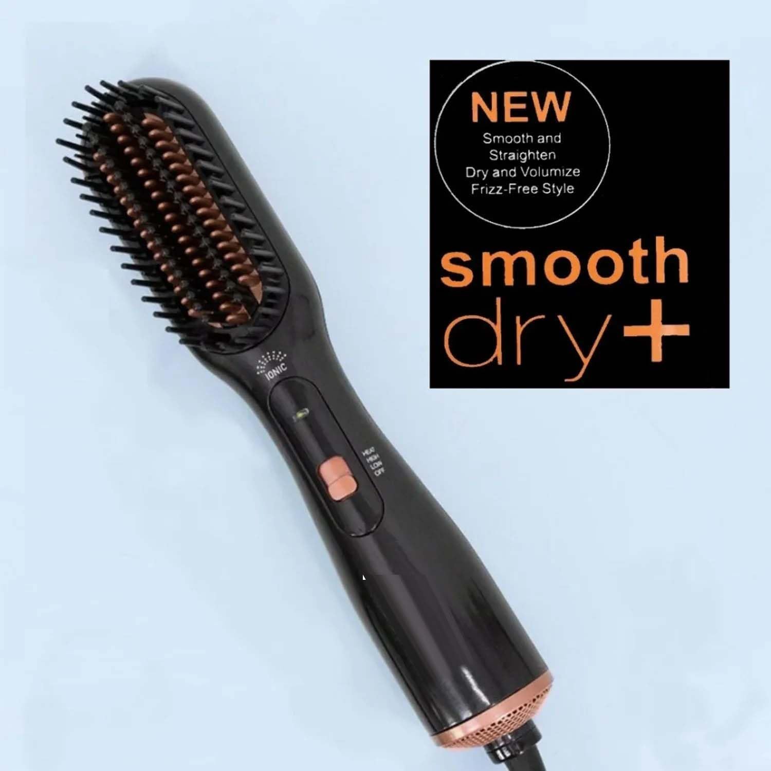 Joy Professional 3-in-1 Hair Styling Brush with Hair Dryer