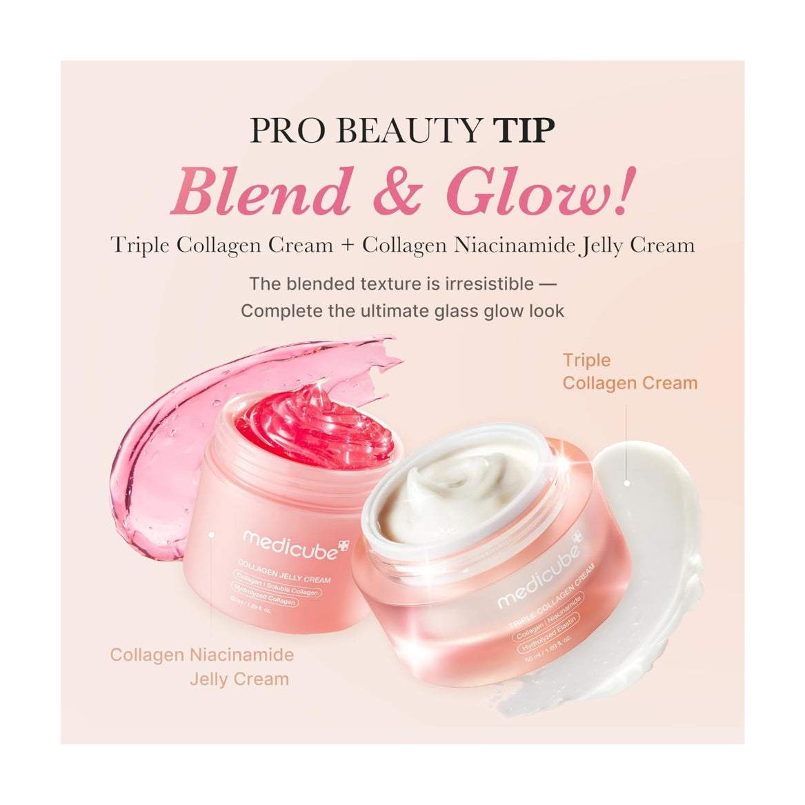 MEDICUBE Collagen Swirl Duo Cream for Glowing