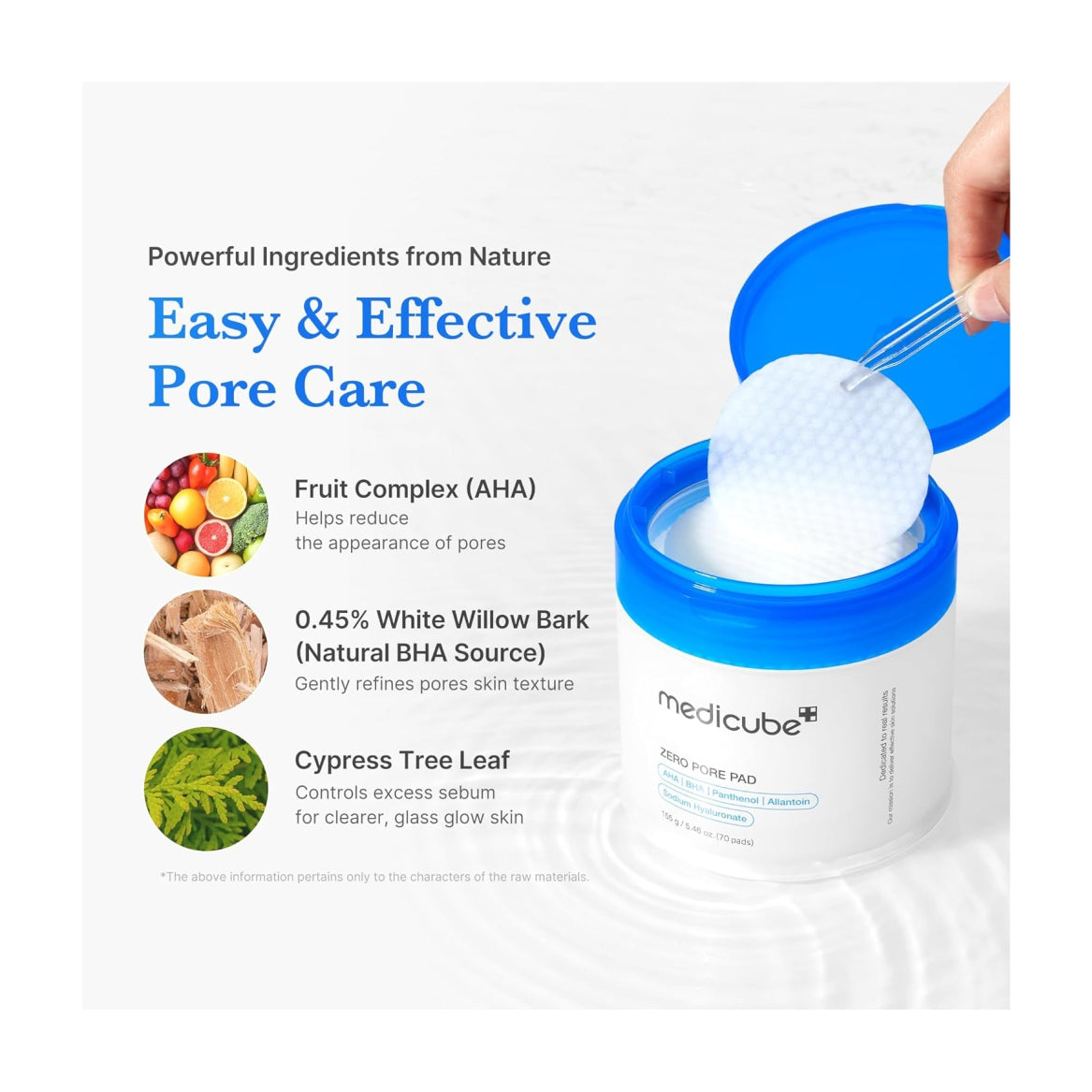 MEDICUBE Zero Pore Pads - 155 g