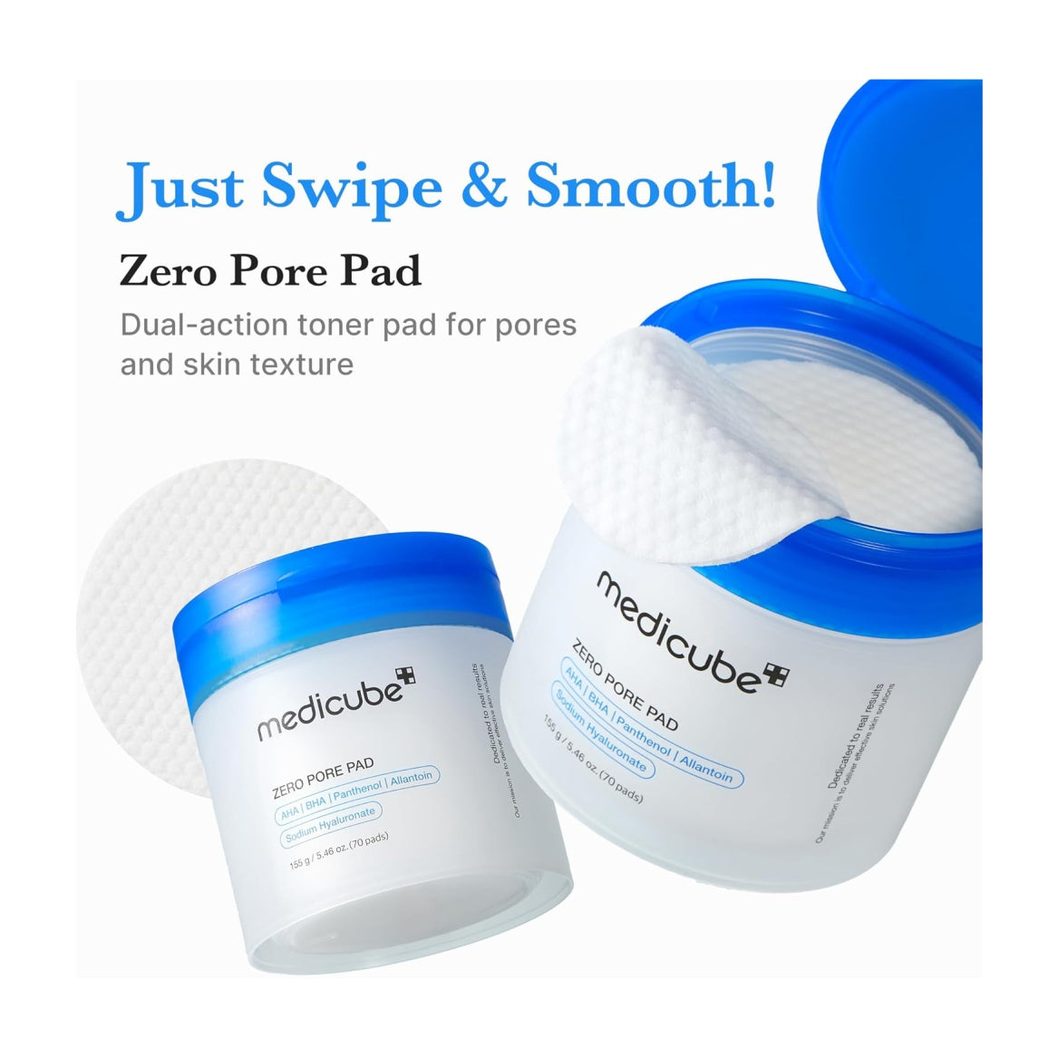 MEDICUBE Zero Pore Pads - 155 g