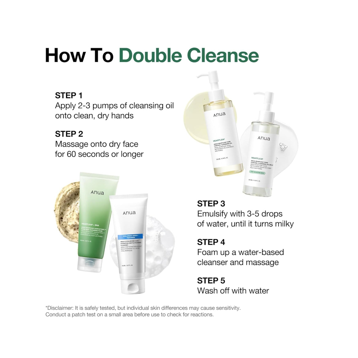 Anua Heartleaf Pore Control Cleansing Oil