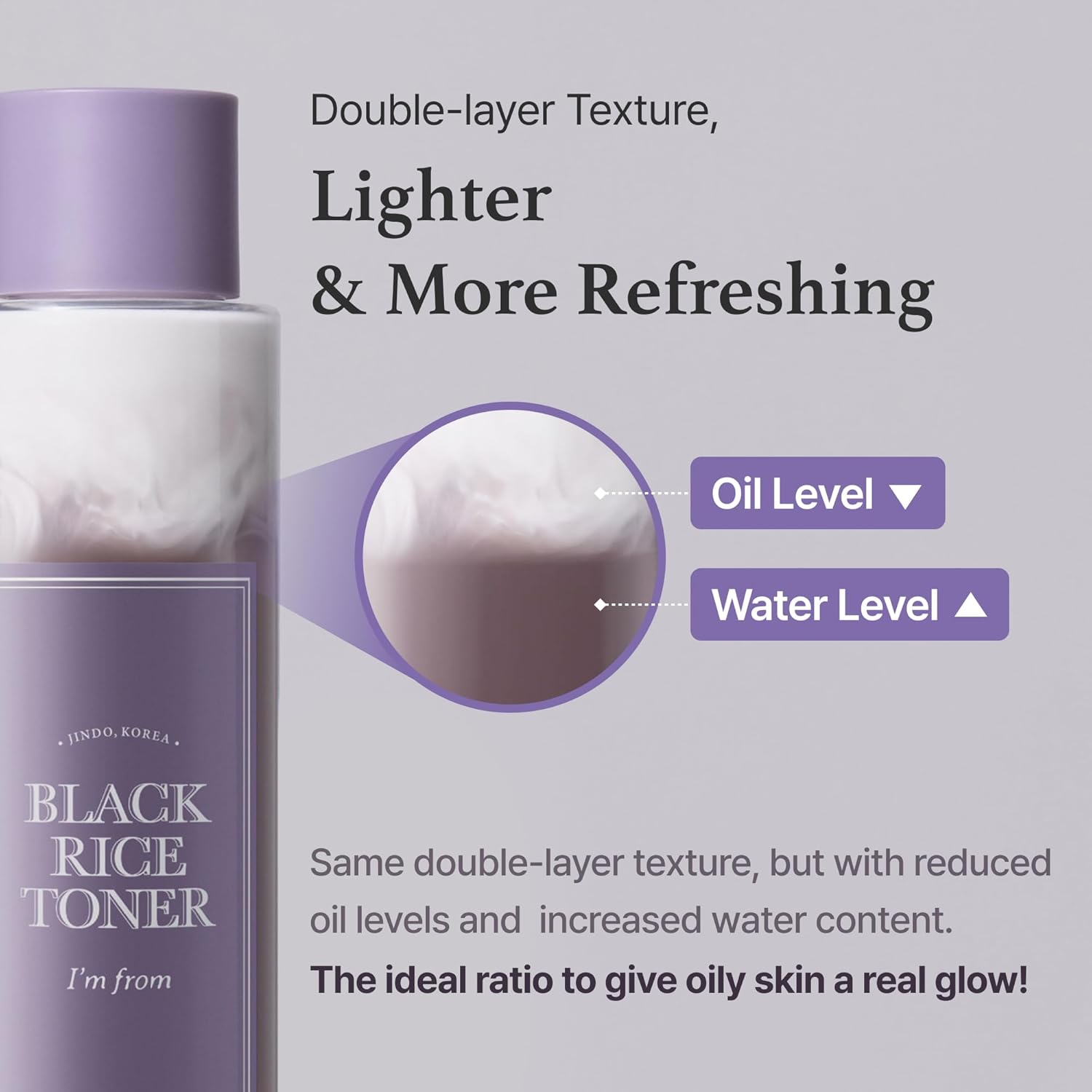 I'm From Miniature of Black Rice Toner for Oily Skin - 30ml