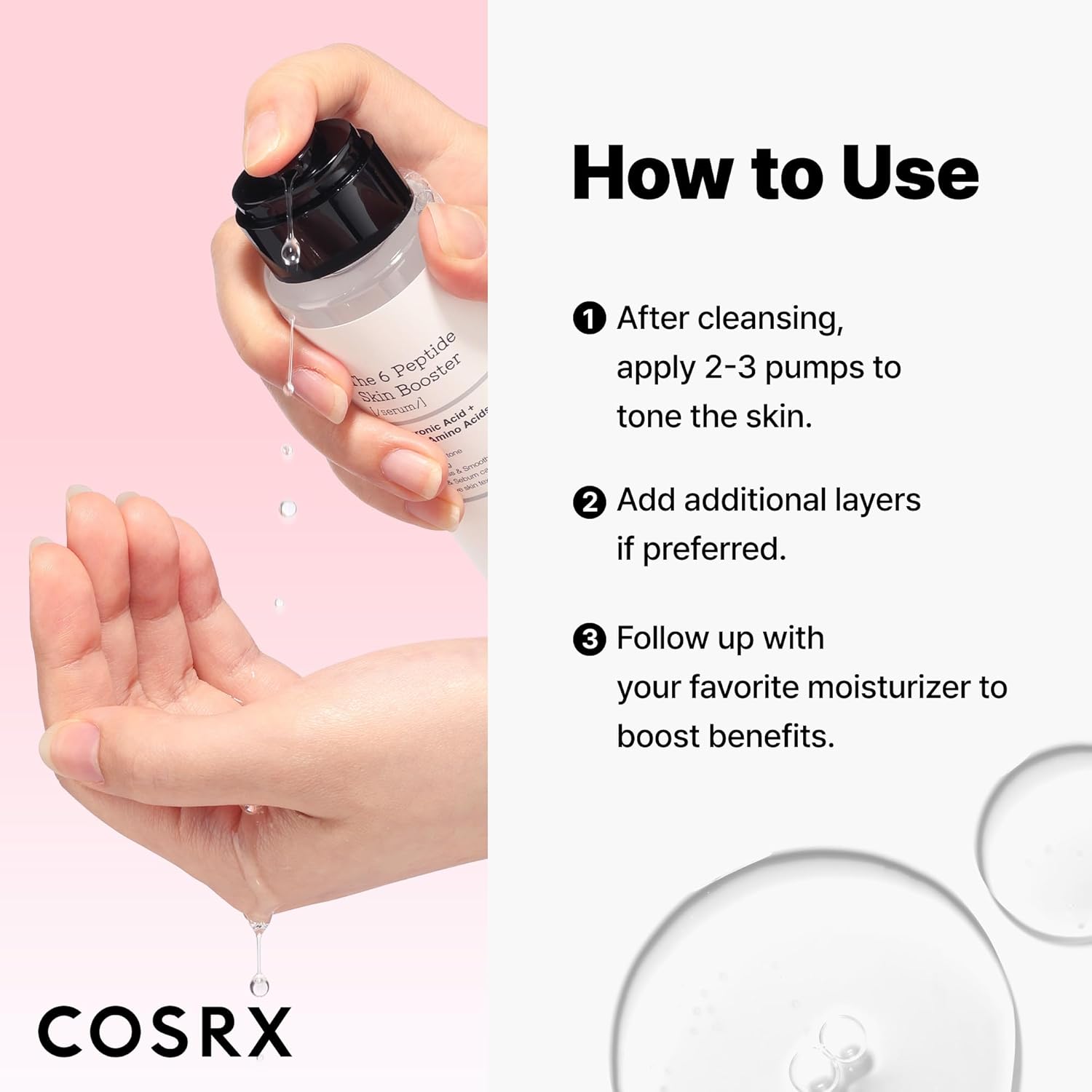 COSRX 6 Peptide Collagen Booster Toner - 150ml