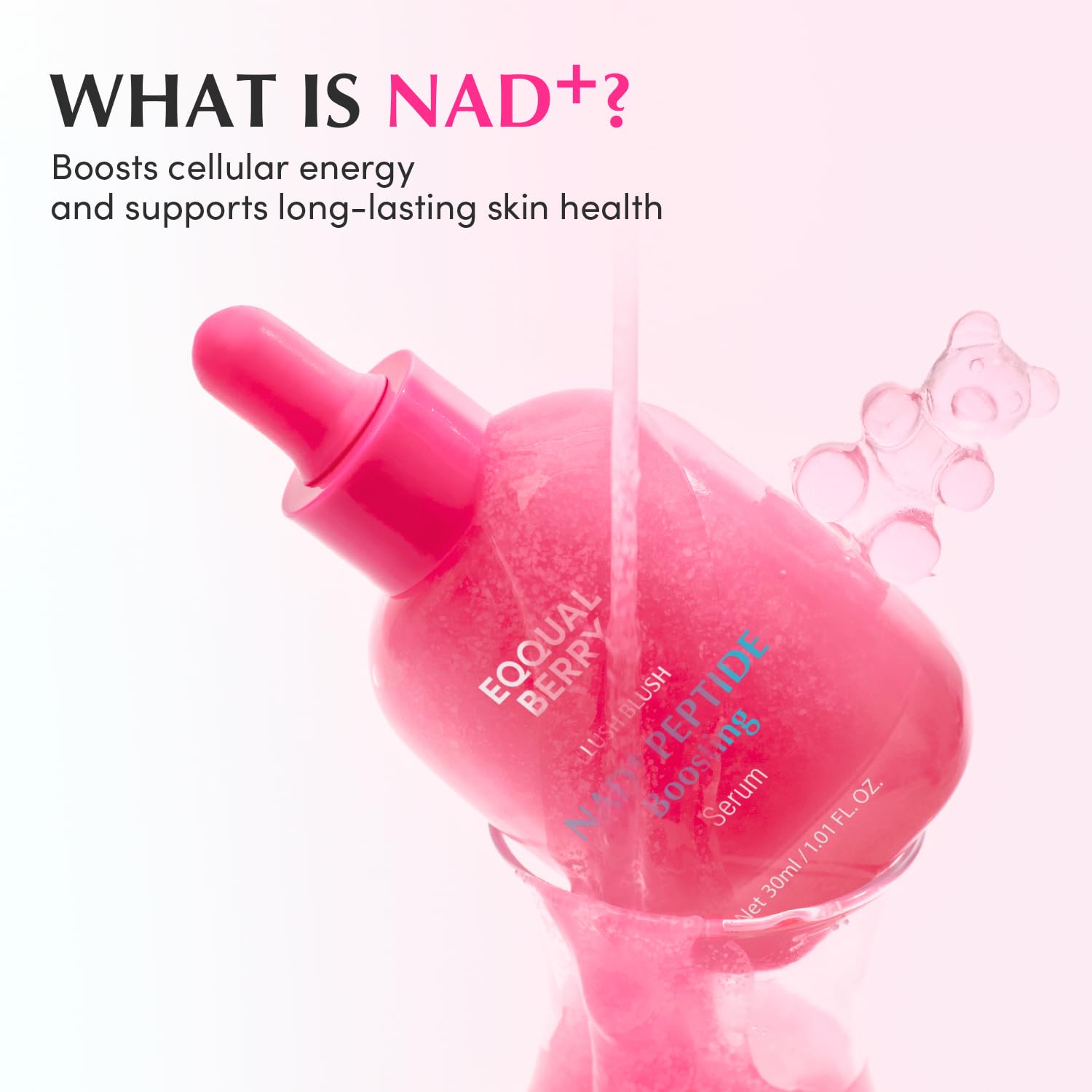 EQQUALBERRY NAD+ Peptide Boosting Smoothie Serum - 30ml