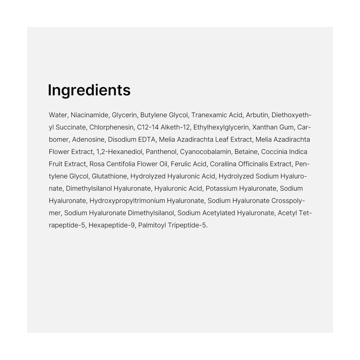 MEDICUBE TXA + Niacinamide 15% Glow Facial Serum