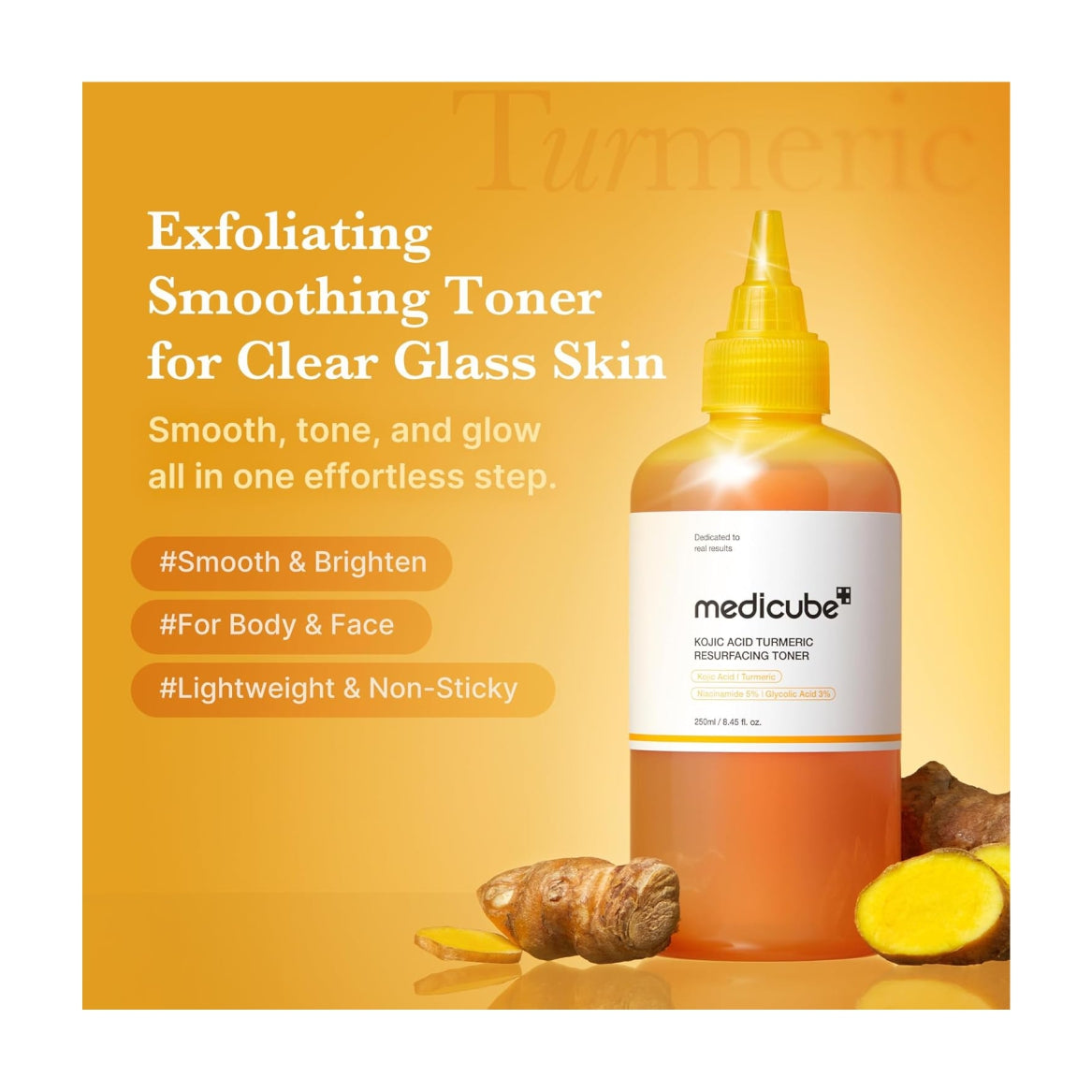 MEDICUBE Kojic Acid Turmeric Smoothing Toner