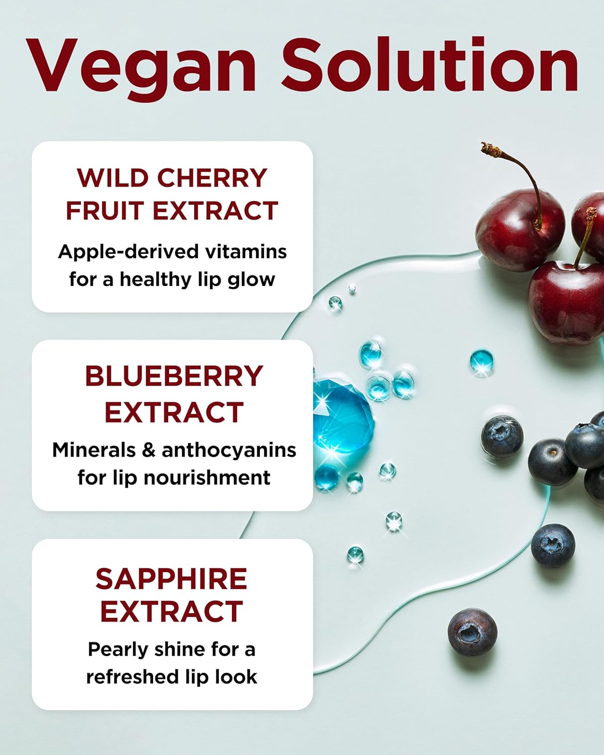 TOCOBO Juicy Berry Plumping Lip Oil Glam Max 00 Frozen Berry