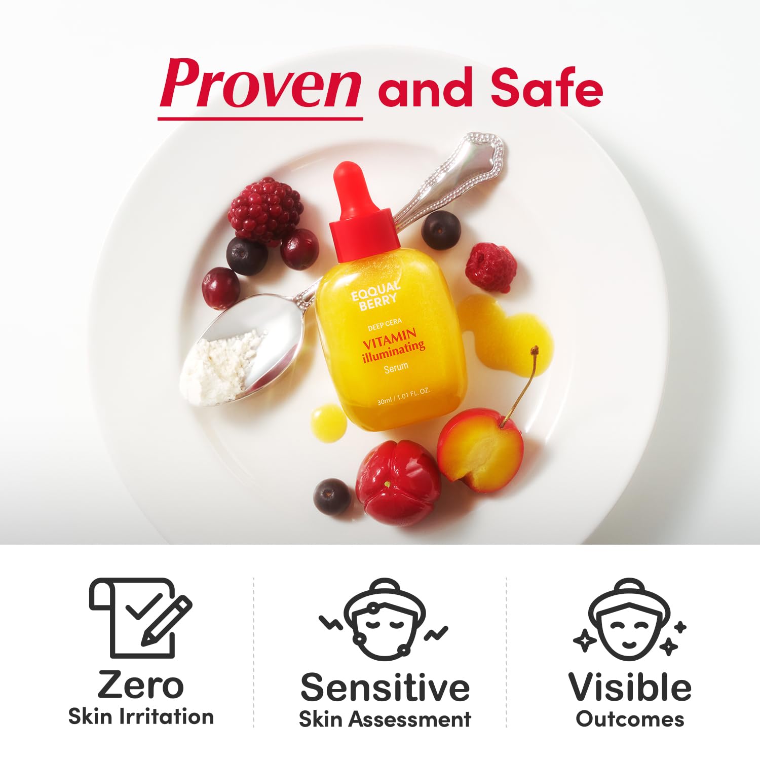EQQUALBERRY Vitamin Illuminating Serum - 30ml