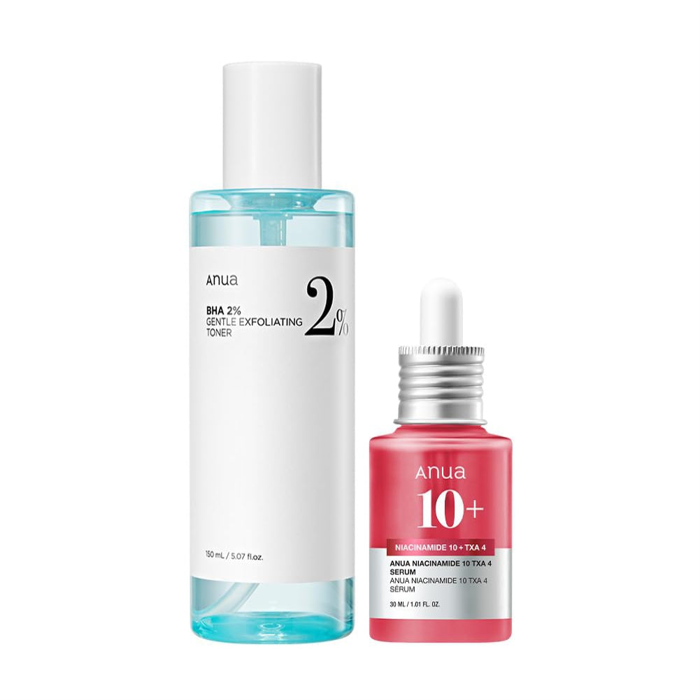 ANUA 2% BHA + 10% Niacinamide Skin Booster Duo