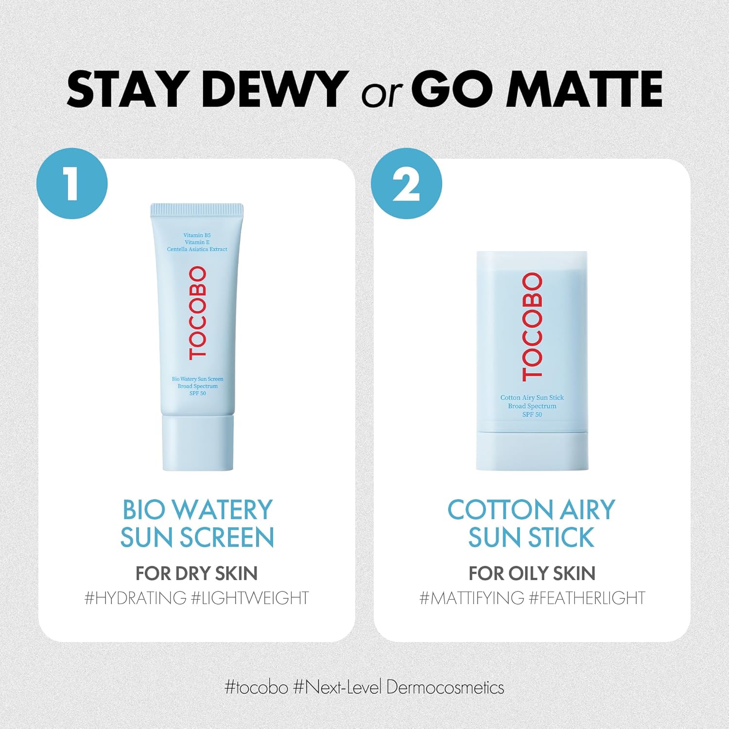 TOCOBO Cotton Airy Sun Stick SPF 50