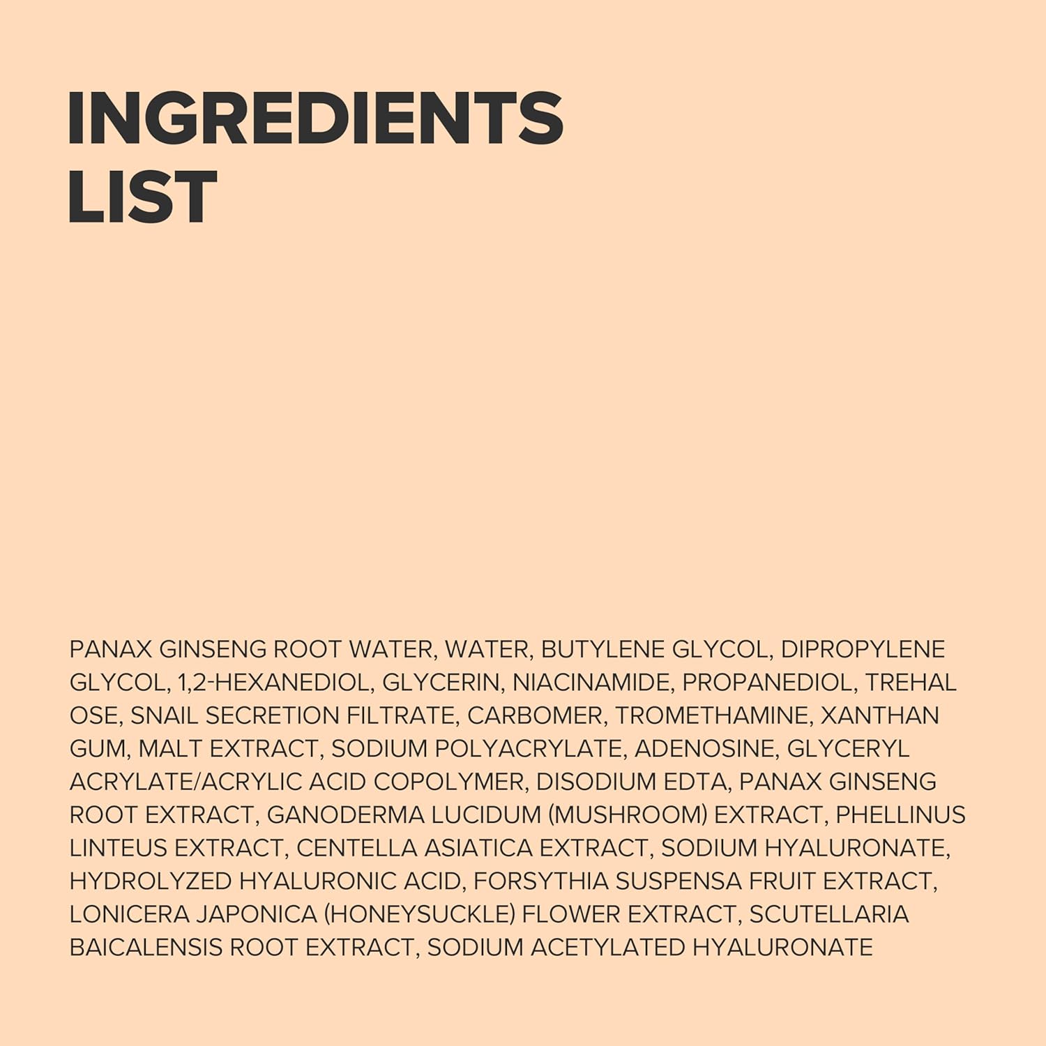 Beauty of Joseon Revive Snail Mucin Ginseng Serum - 30ml