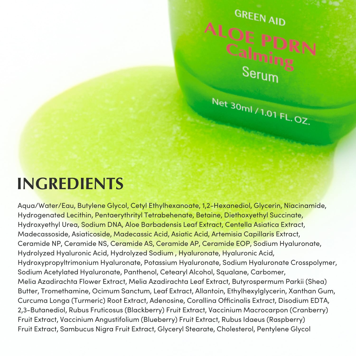 EQQUALBERRY Aloe PDRN Calming Smoothie Serum - 30ml