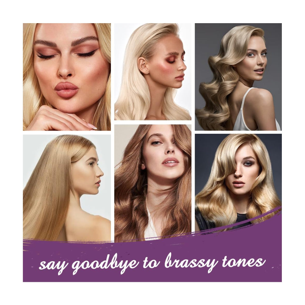 Karseell For Blonde Silver Gray Highlighted Hair Purple Hair Mask - 500ml