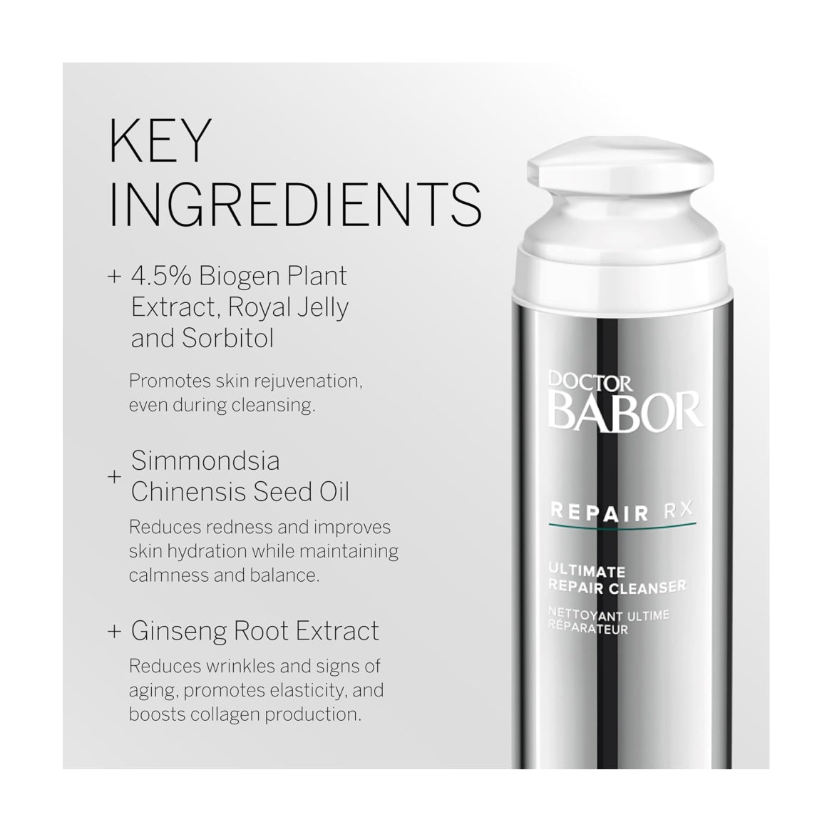 DOCTOR BABOR Regeneration Barrier Balance Lotion Cleanser