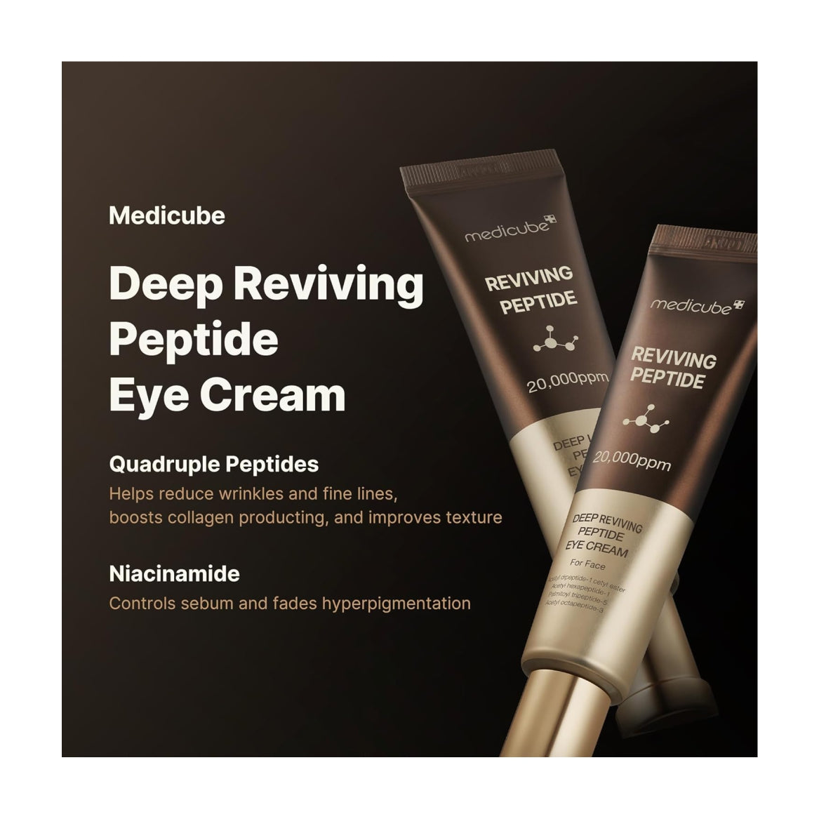 MEDICUBE  Deep Reviving Peptide Eye Serum - 30 ml