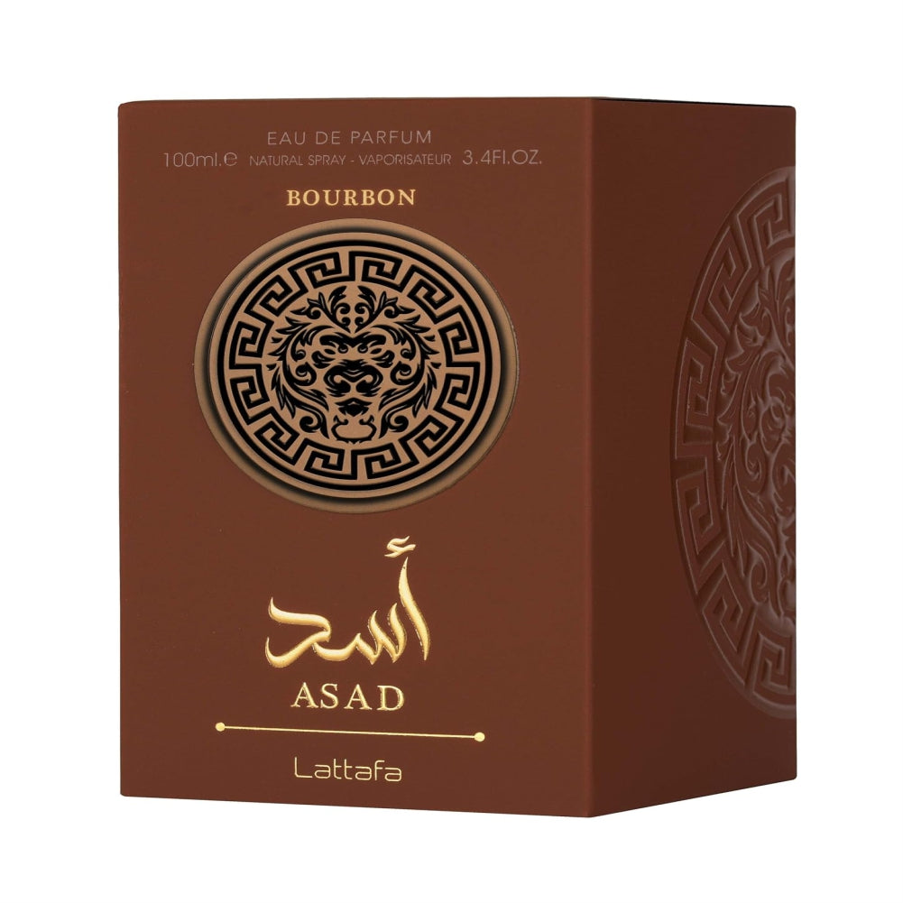 Lattafa Asad Bourbon, Eau de Parfum Spray for Unisex - 100 ml