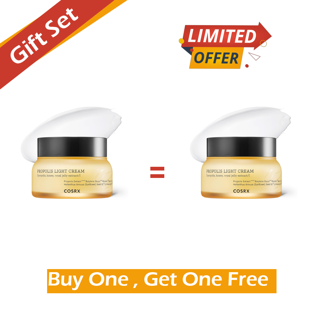 COSRX Full Fit Propolis Light Cream 65ml - Buy 1 Get 1 Free