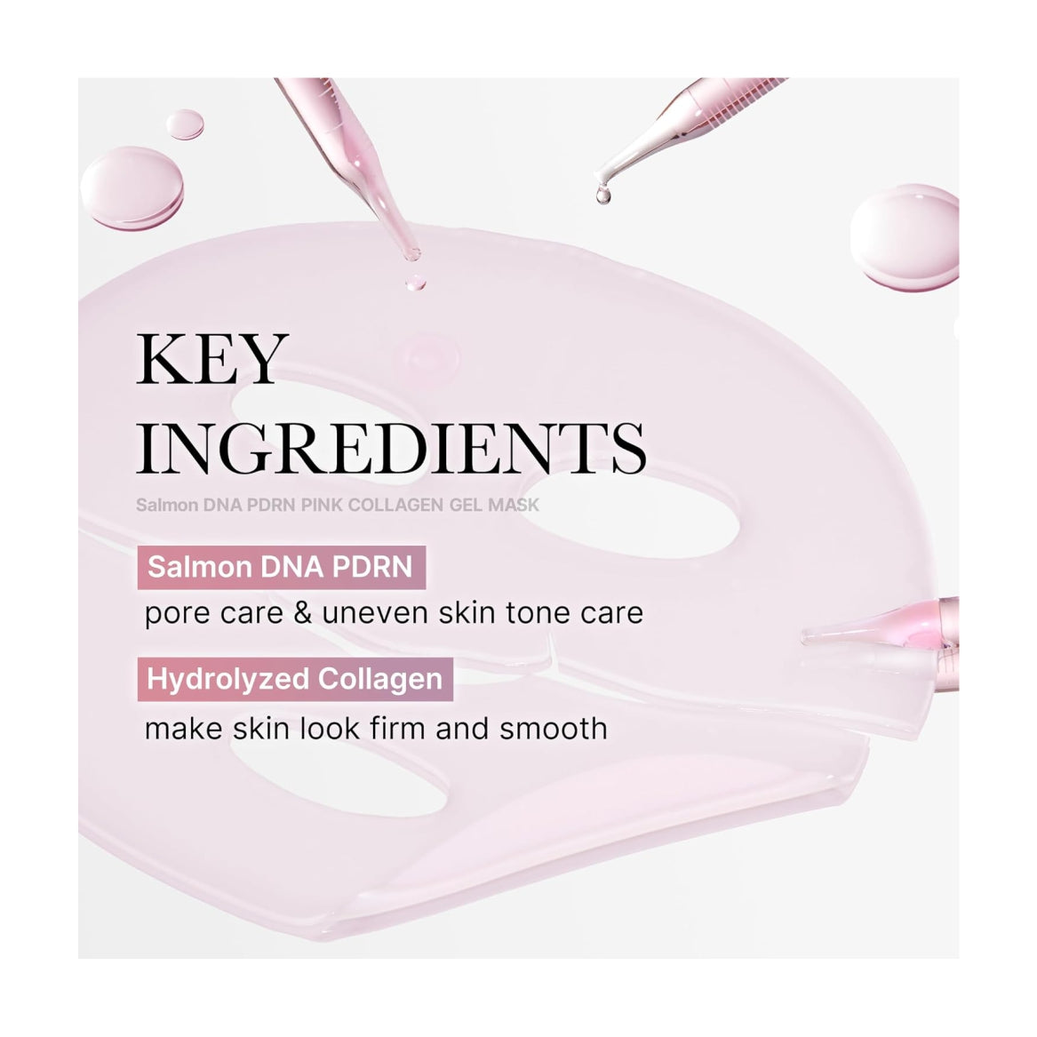 MEDICUBE Salmon DNA PDRN pink collagen jelly gel mask - 28g, 4ea